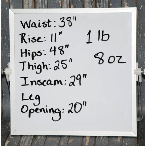 Levi's 512 Blue Jeans Size 22 Short Perfectly Shaping Bootcut Studded Stretch - Picture 10 of 10